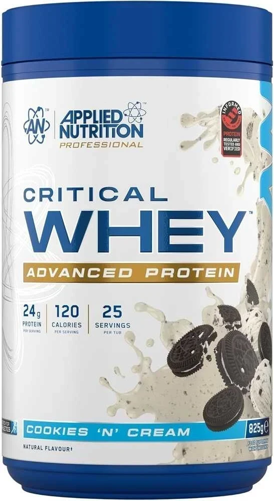 Applied Nutrition Critical Whey 825 g : Skonis - Baltojo šokolado ir pistacijų