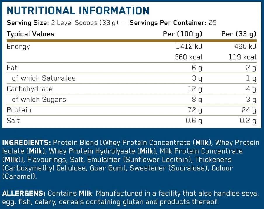 Applied Nutrition Critical Whey 825 g : Skonis - Bananinis pieno kokteilis