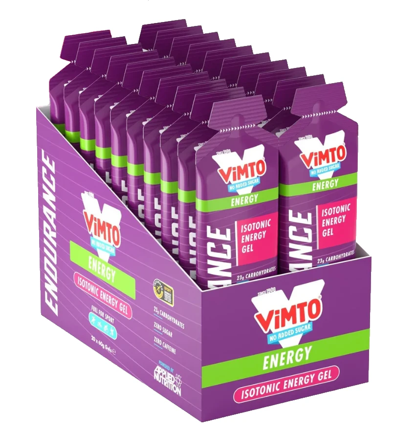 Applied Nutrition Endurance Energy Isotonic Gel 60 ml Vimto : Kiekis - 1 vnt.