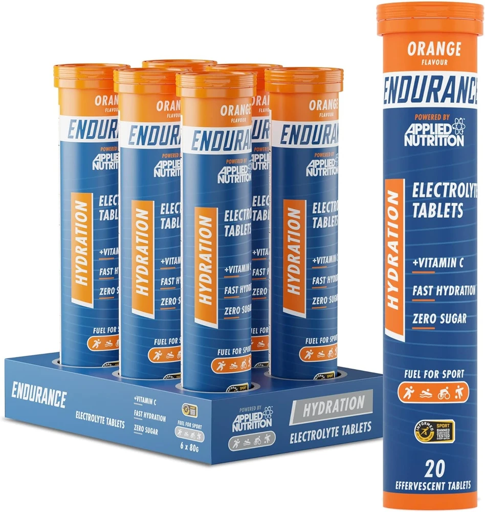 Applied Nutrition Endurance Hydration Electrolyte Effervescent Tab x 20 : Skonis - Uogų