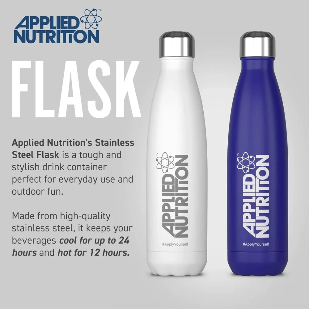 Gertuvė Applied Nutrition Flask 500 ml Mėlyna