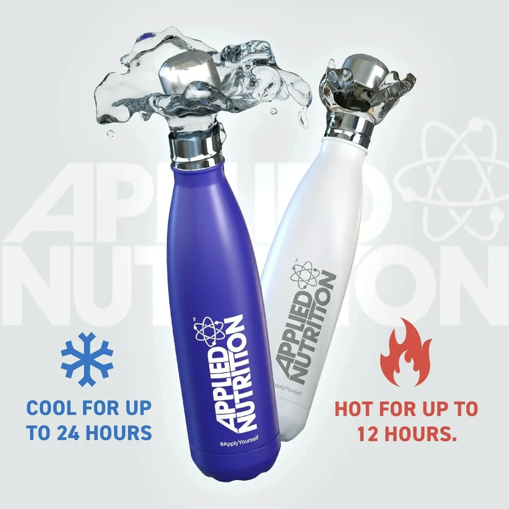Gertuvė Applied Nutrition Flask 500 ml Mėlyna