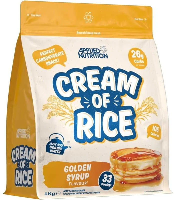 Applied Nutrition Kreminis of Rice 1kg : Skonis - Auksinio sirupo