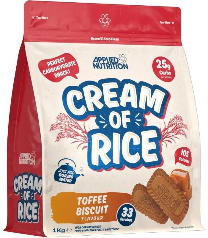Applied Nutrition Kreminis of Rice 1kg : Skonis - Auksinio sirupo