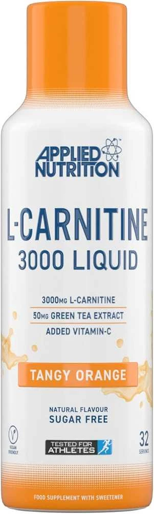 Applied Nutrition Liquid L-Carnitine 480 ml : Skonis - Rūgščių obuolių