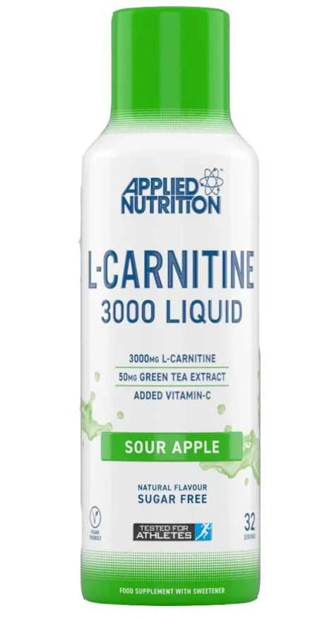 Applied Nutrition Liquid L-Carnitine 480 ml : Skonis - Apelsininis