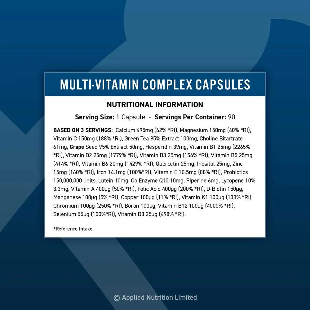 Applied Nutrition Multivitamin Complex 90 tabl.