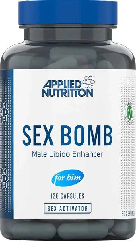 Applied Nutrition Kiki Health SEX BOMB, Vyrų potencijai gerinti,120 kapsulių
