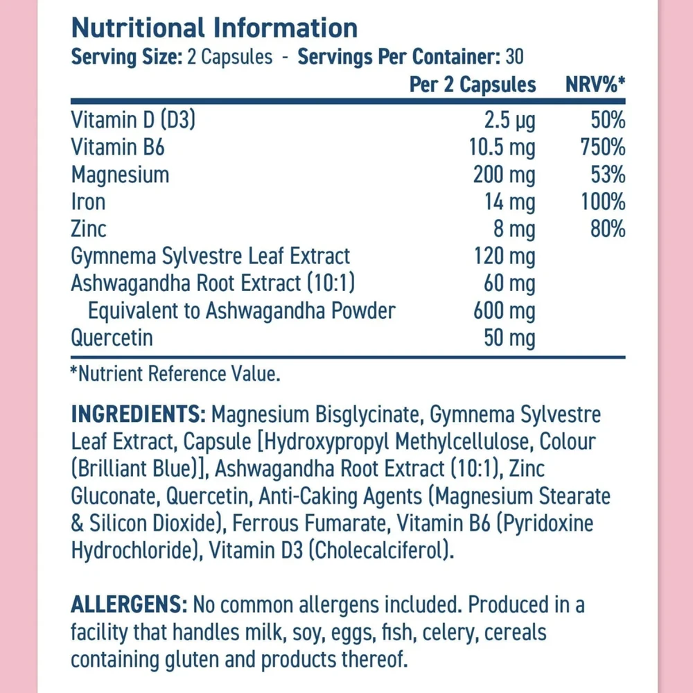 Applied Nutrition Solutions Menopause Complex 60 kaps.