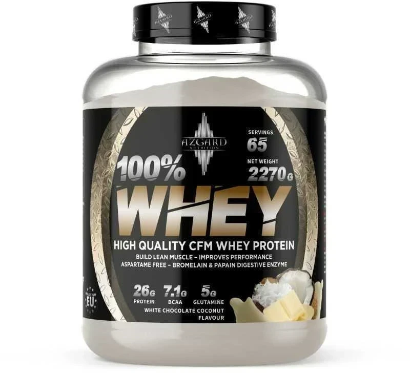 Azgard Nutrition Azgard 100% CFM Whey 2270 g Baltymų koncentratas : Skonis - Dvigubo šokolado