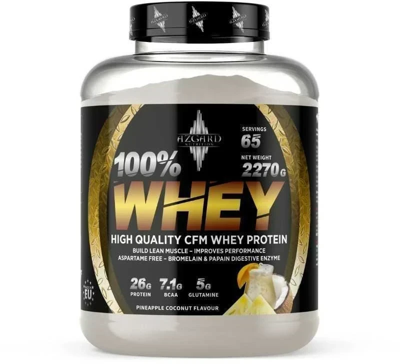 Azgard Nutrition Azgard 100% CFM Whey 2270 g Baltymų koncentratas : Skonis - Dvigubo šokolado