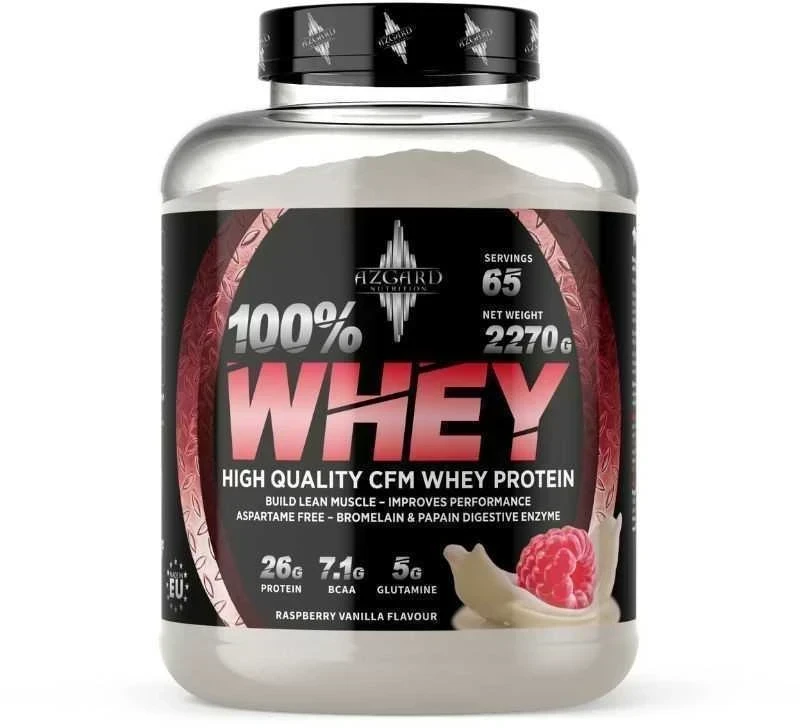 Azgard Nutrition Azgard 100% CFM Whey 2270 g Baltymų koncentratas : Skonis - Dvigubo šokolado