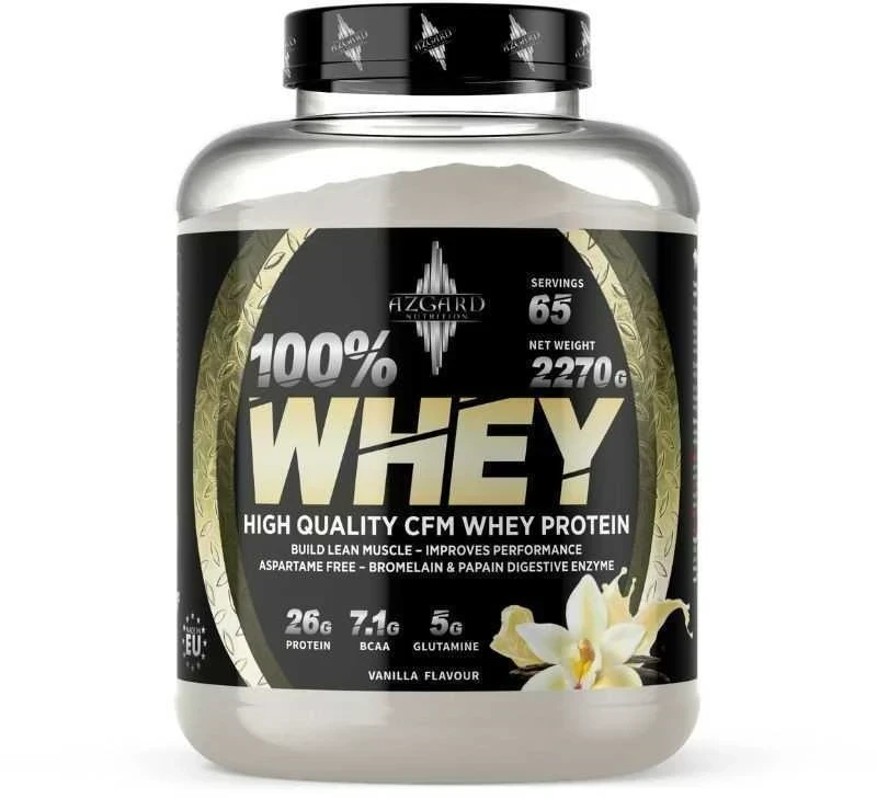 Azgard Nutrition Azgard 100% CFM Whey 2270 g Baltymų koncentratas : Skonis - Bananinis