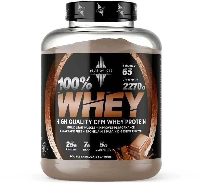 Azgard Nutrition Azgard 100% CFM Whey 2270 g Baltymų koncentratas : Skonis - Bananinis