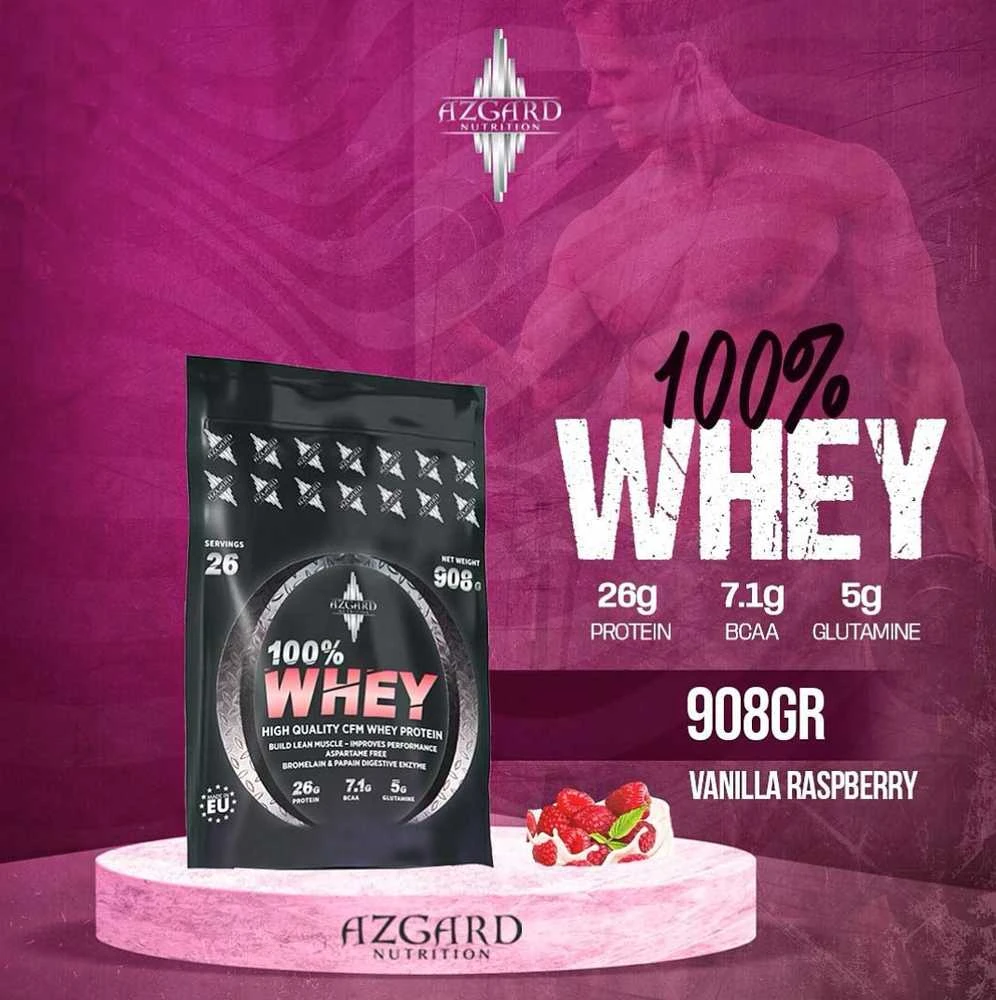Azgard Nutrition Azgard 100% CFM Whey 908 g Baltymų koncentratas : Skonis - Šokoladinis