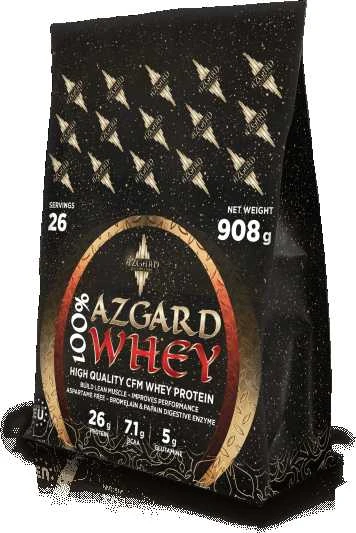 Azgard Nutrition Azgard 100% CFM Whey 908 g Baltymų koncentratas : Skonis - Šokoladinis