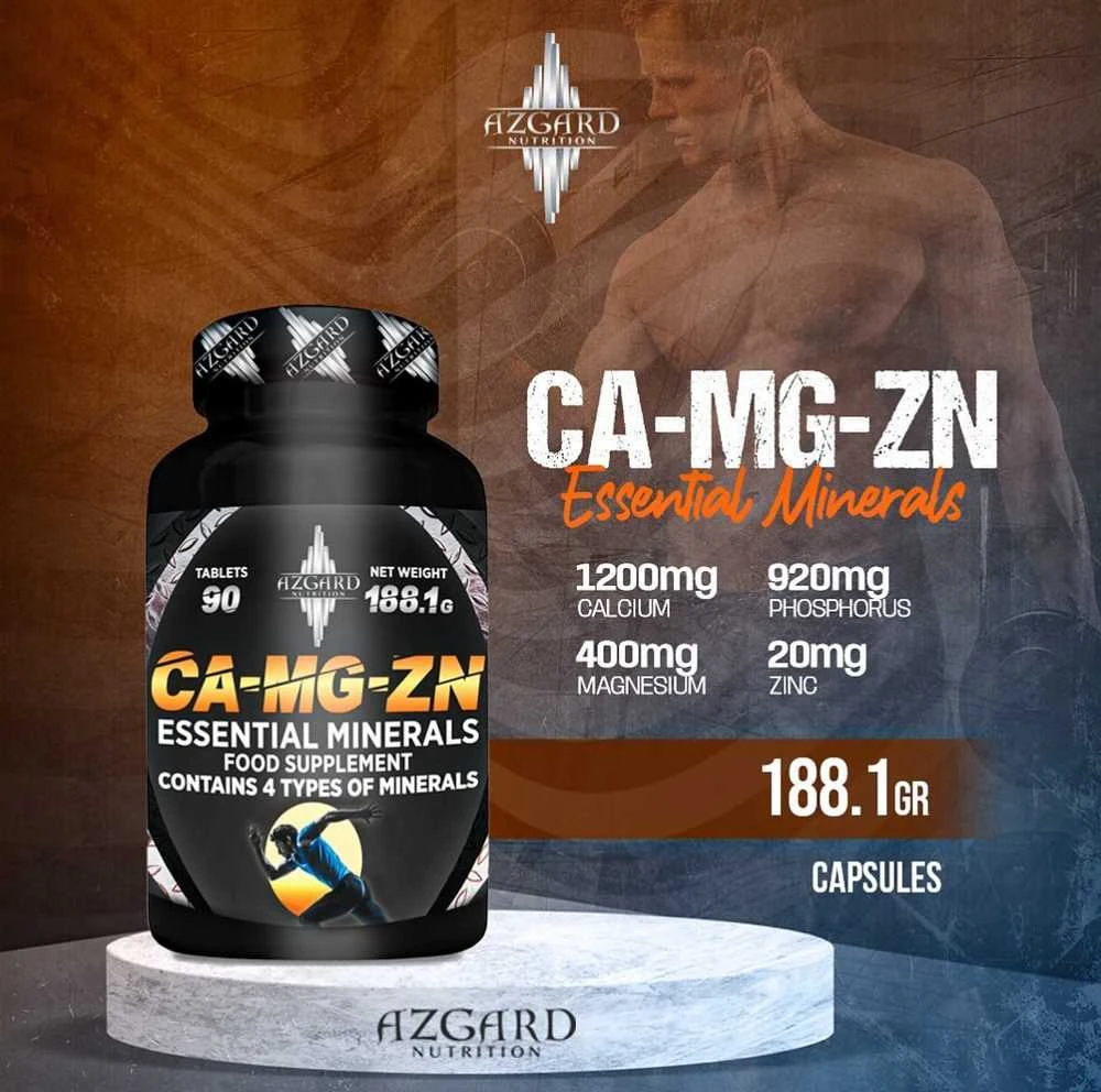 Azgard Nutrition Azgard Ca-Mg-Zn 90 tabl.