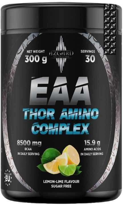 Azgard Nutrition Azgard EAA Thor amino complex 300g amino rūgštys : Skonis - Citrinų ir laimo