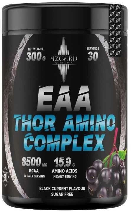 Azgard Nutrition Azgard EAA Thor amino complex 300g amino rūgštys : Skonis - Citrinų ir laimo