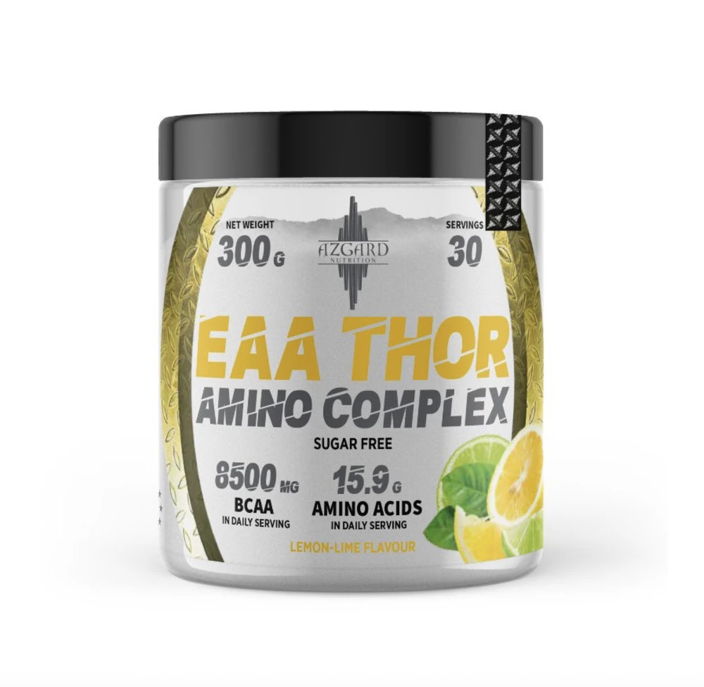 Azgard Nutrition Azgard EAA Thor amino complex 300g amino rūgštys : Skonis - Juodųjų serbentų