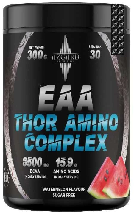 Azgard Nutrition Azgard EAA Thor amino complex 300g amino rūgštys : Skonis - Citrinų ir laimo