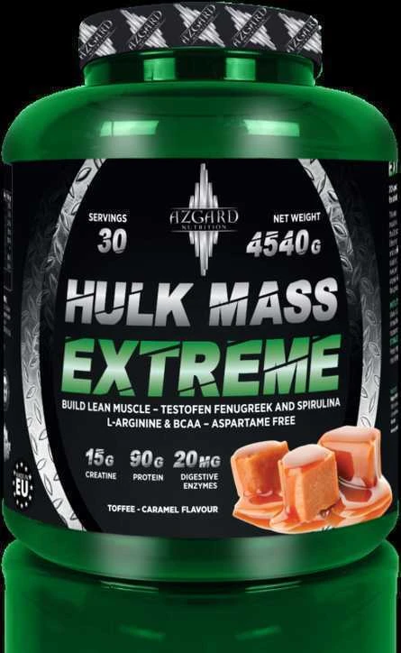 Azgard Nutrition Azgard Hulk Mass 4540 g masės auginimui : Skonis - Braškinis