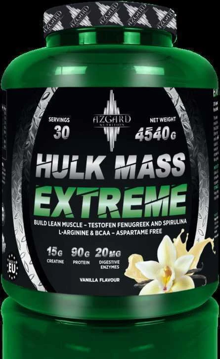 Azgard Nutrition Azgard Hulk Mass 4540 g masės auginimui : Skonis - Braškinis