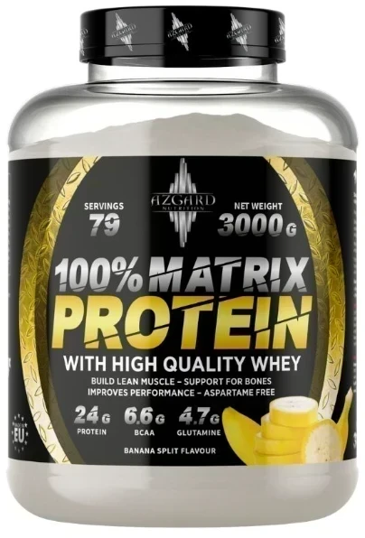 Azgard Nutrition Azgard Protein Matrix 3000 g : Skonis - Avietinio jogurto