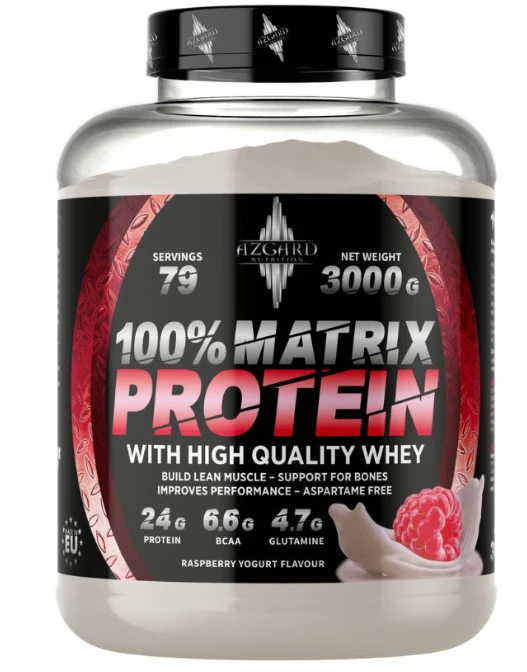 Azgard Nutrition Azgard Protein Matrix 3000 g : Skonis - Baltojo šokolado ir lazdyno riešutų