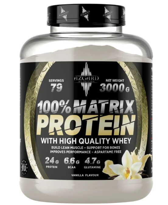 Azgard Nutrition Azgard Protein Matrix 3000 g : Skonis - Baltojo šokolado ir lazdyno riešutų