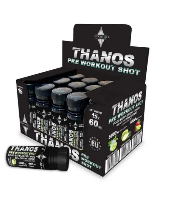 Azgard Nutrition Azgard Thanos Pre workout SHOT 60 ml : Skonis - Mango