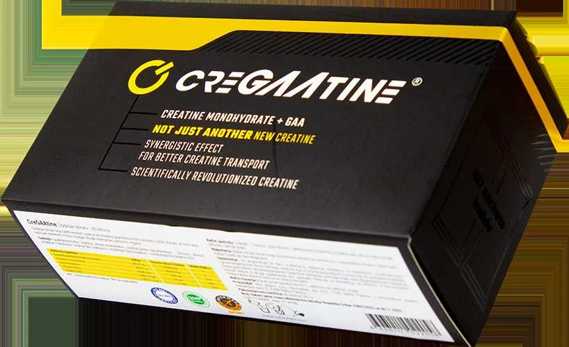 Carnomed CreGAAtine 60 pak. Creatine : Skonis - Apelsininis