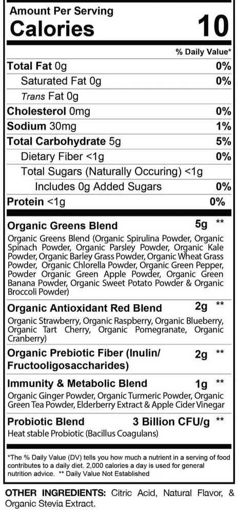 Gaspari Nutrition Gaspari Proven Greens & Reds 360 g : Skonis - Braškinio limonado