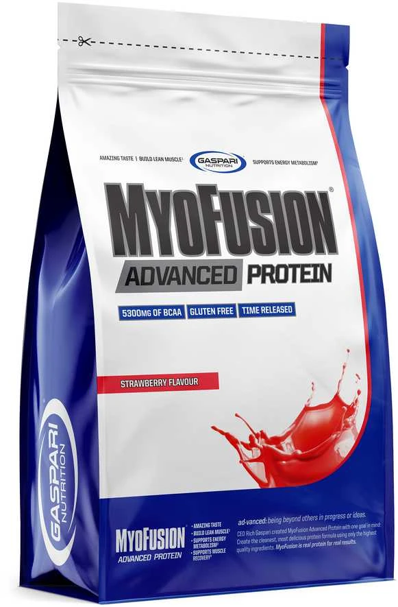 Gaspari Nutrition Myofusion 500g baltymai : Skonis - Žemės riešutų