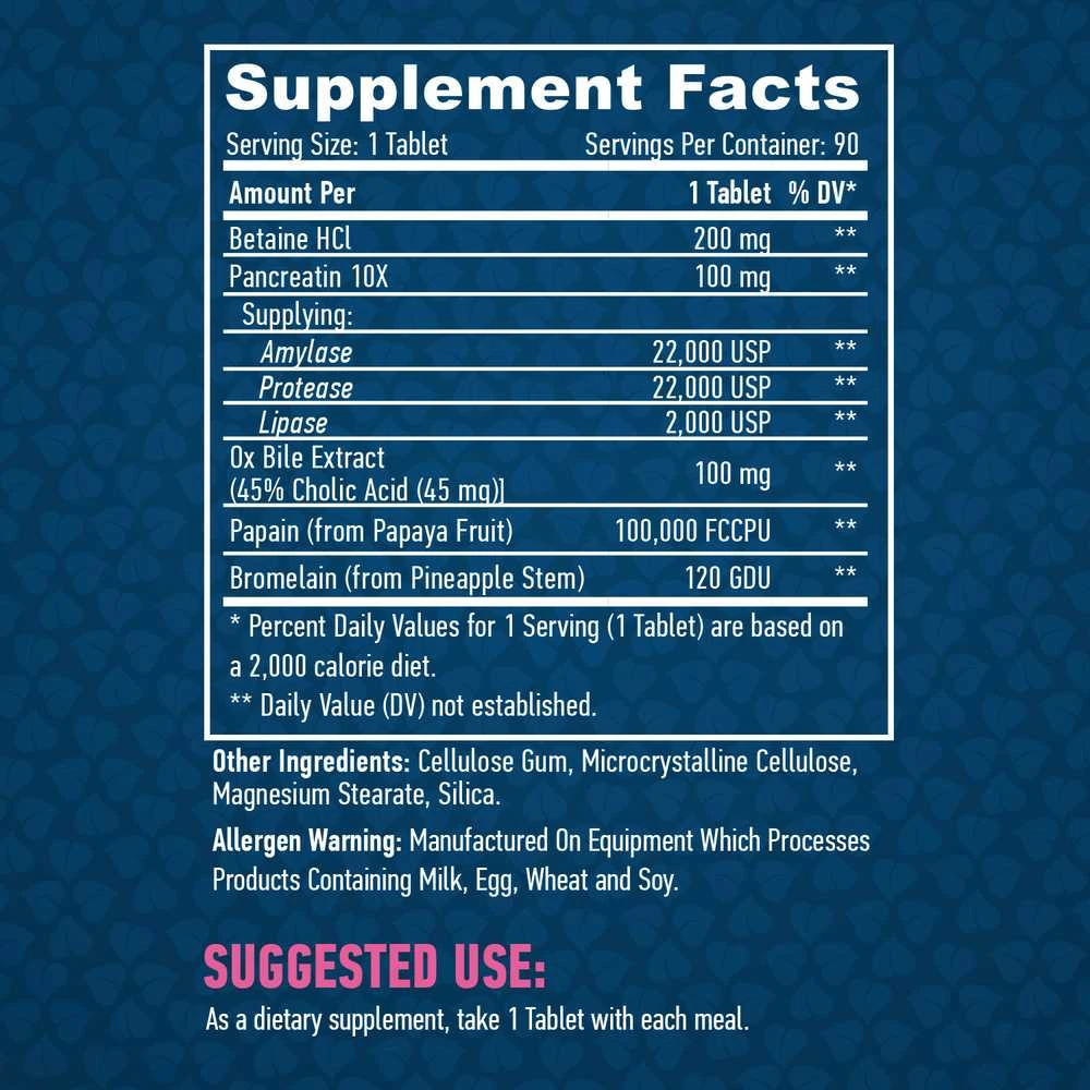 Haya Labs Super Enzyme Complex 90 tabl.