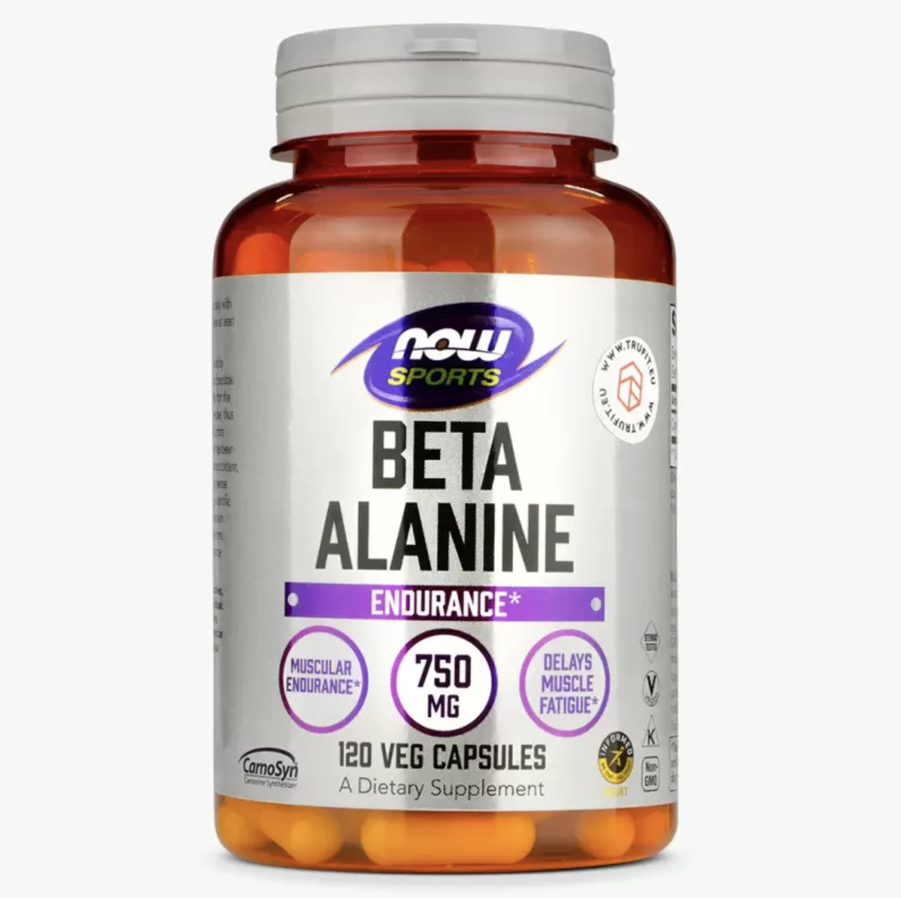 Now Foods Now Beta-Alanine 750 mg 120 kaps.