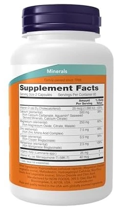 Now Foods Now Cal-Mag 120 kaps.