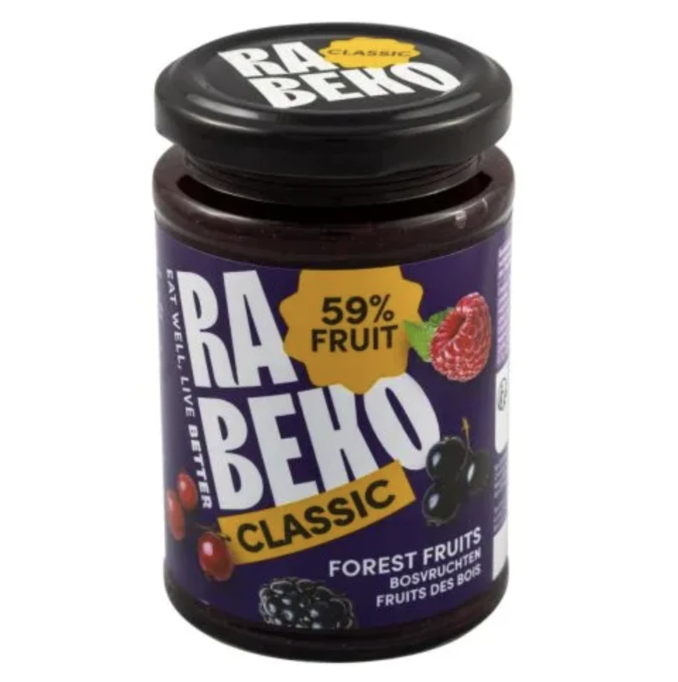 Rabeko Classic Jam 230 g Miško uogų džemas