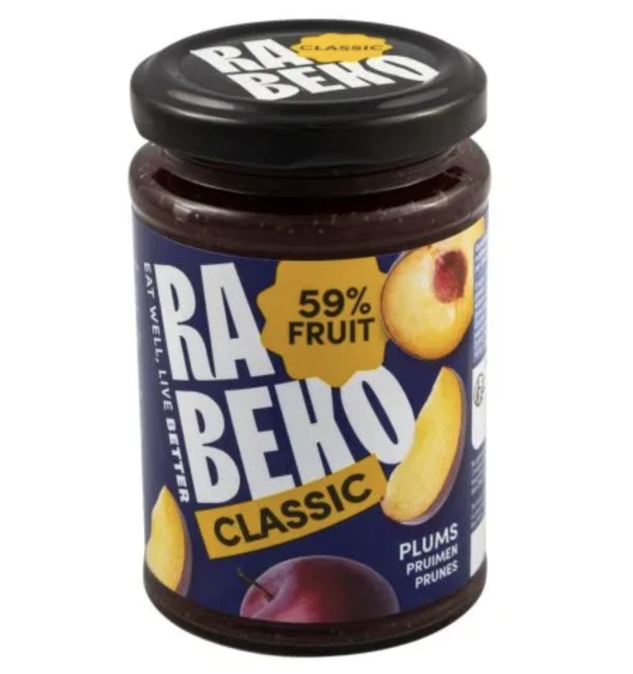 Rabeko Classic Jam 230 g Slyvų džemas