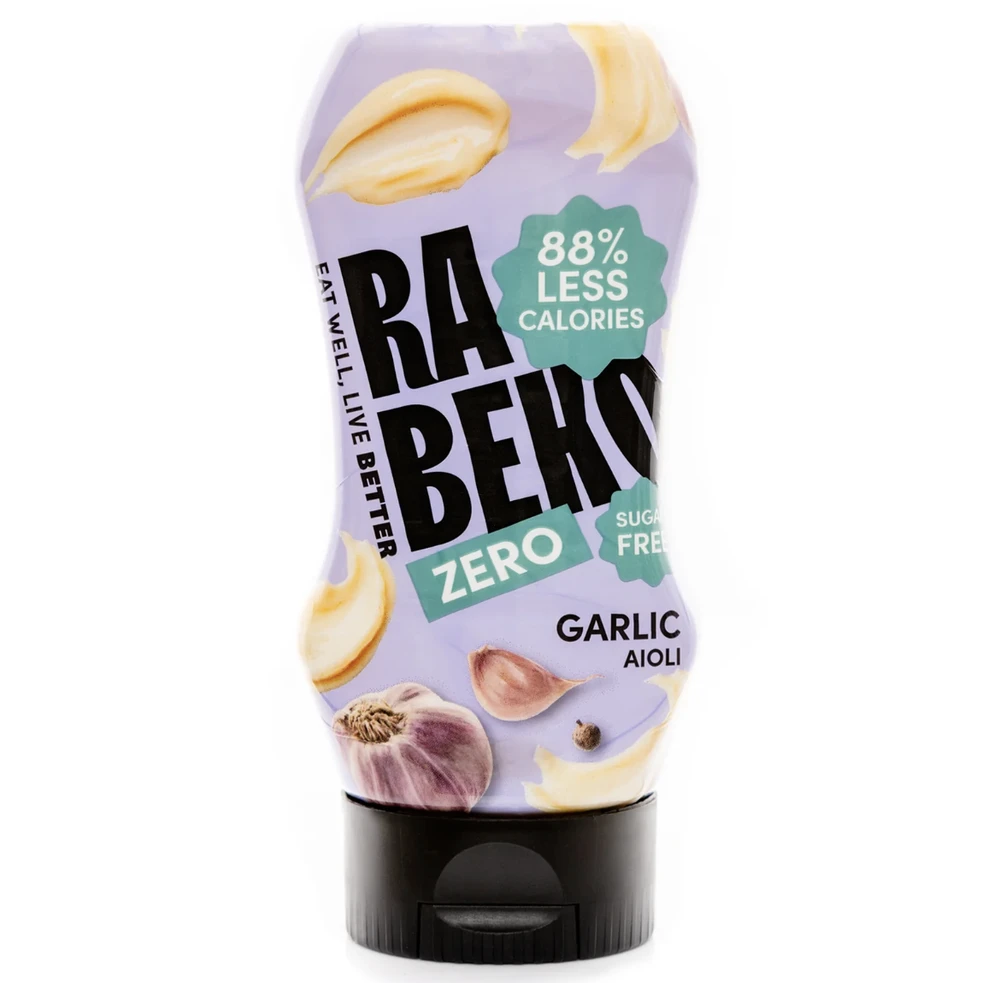 Rabeko Zero 350 ml Garlic česnakinis padažas