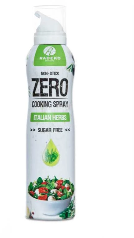 Rabeko Zero cooking spray 200 ml purškiamas aliejus : Skonis - Sviesto