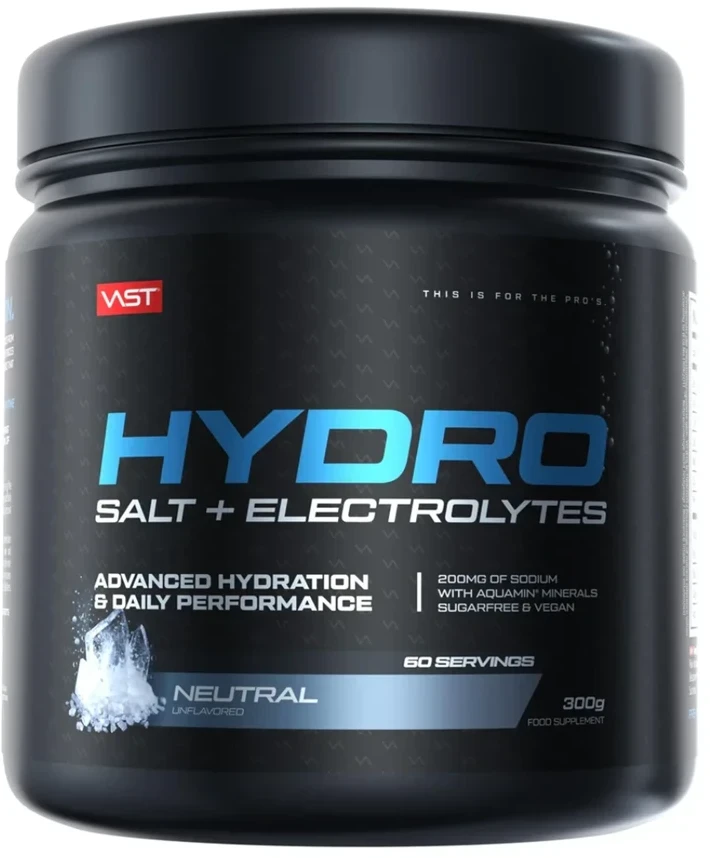 Vast Sports VAST HYDRO 300g 60 porc. elektrolitai : Skonis - Beskonis
