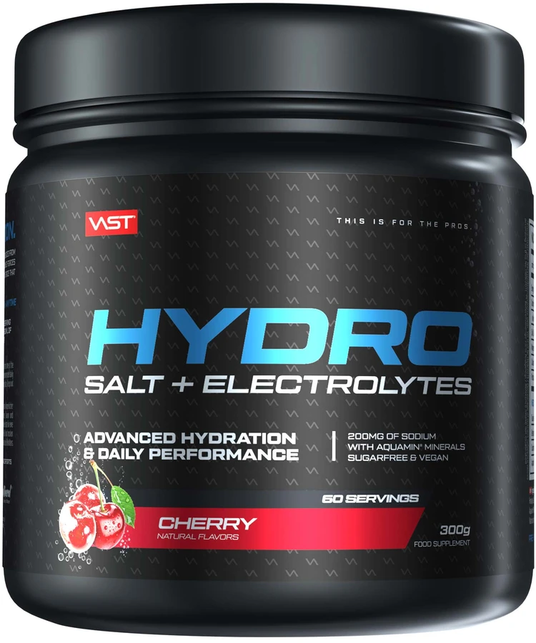 Vast Sports VAST HYDRO 300g 60 porc. elektrolitai : Skonis - Mėlynojo ledo