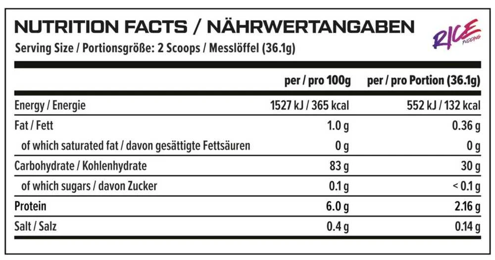 Vast Sports VAST Kreminis of Rice Pudding 900 g : Skonis - Trigubo šokolado
