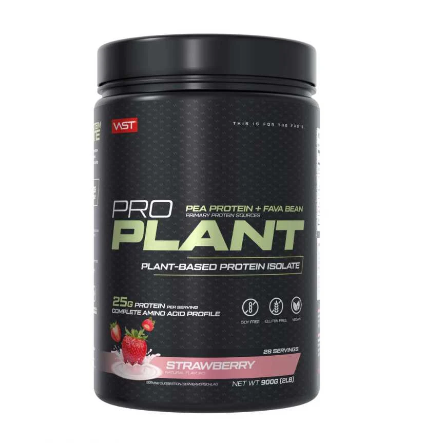Vast Sports VAST PRO PLANT Planted-Based Protein isolate 900 g augalinės kilmės baltymai : Skonis - Sūdytos karamelės