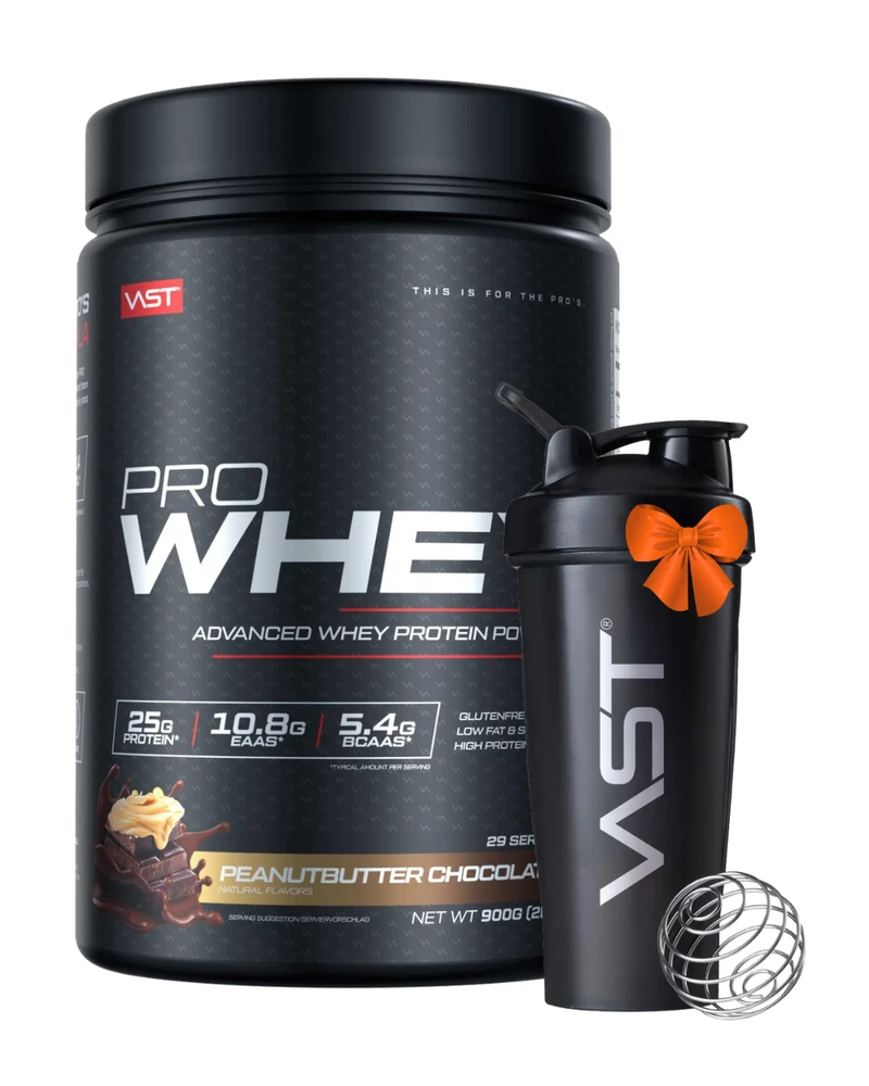 Vast Sports VAST PRO WHEY 900 g baltymai + gertuvė dovanų : Skonis - Kokosinių ledų