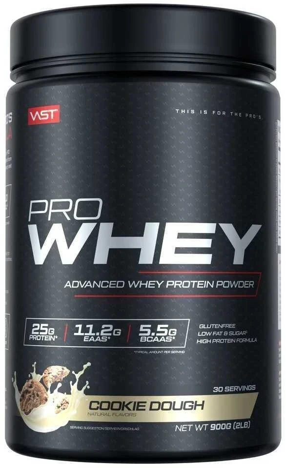 Vast Sports VAST PRO WHEY 900 g baltymai + gertuvė dovanų : Skonis - Kokosinių ledų