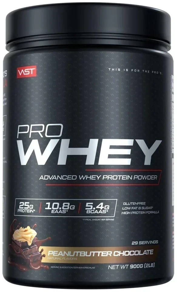 Vast Sports VAST PRO WHEY 900 g baltymai + gertuvė dovanų : Skonis - Kokosinių ledų