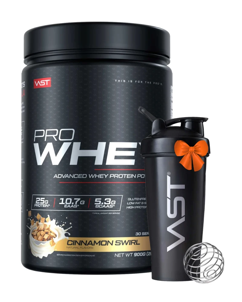 Vast Sports VAST PRO WHEY 900 g baltymai + gertuvė dovanų : Skonis - Kokosinių ledų
