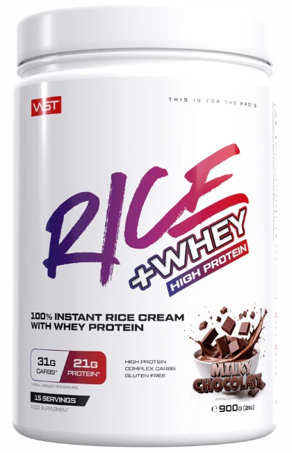 Vast Sports VAST Rice + Whey 900 g cream of rice : Skonis - Pieno su cinamonu